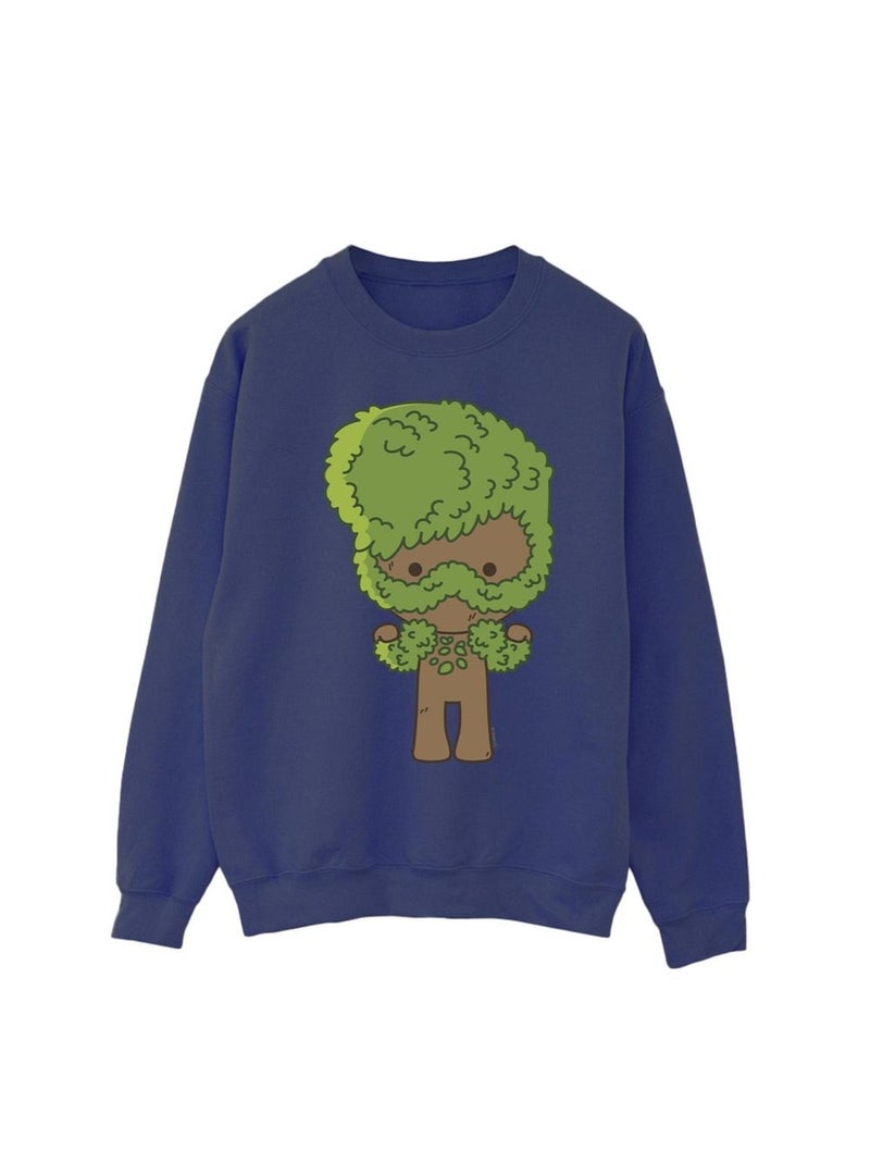 Marvel - Sweat AM GROOT Bleu marine - Kiabi