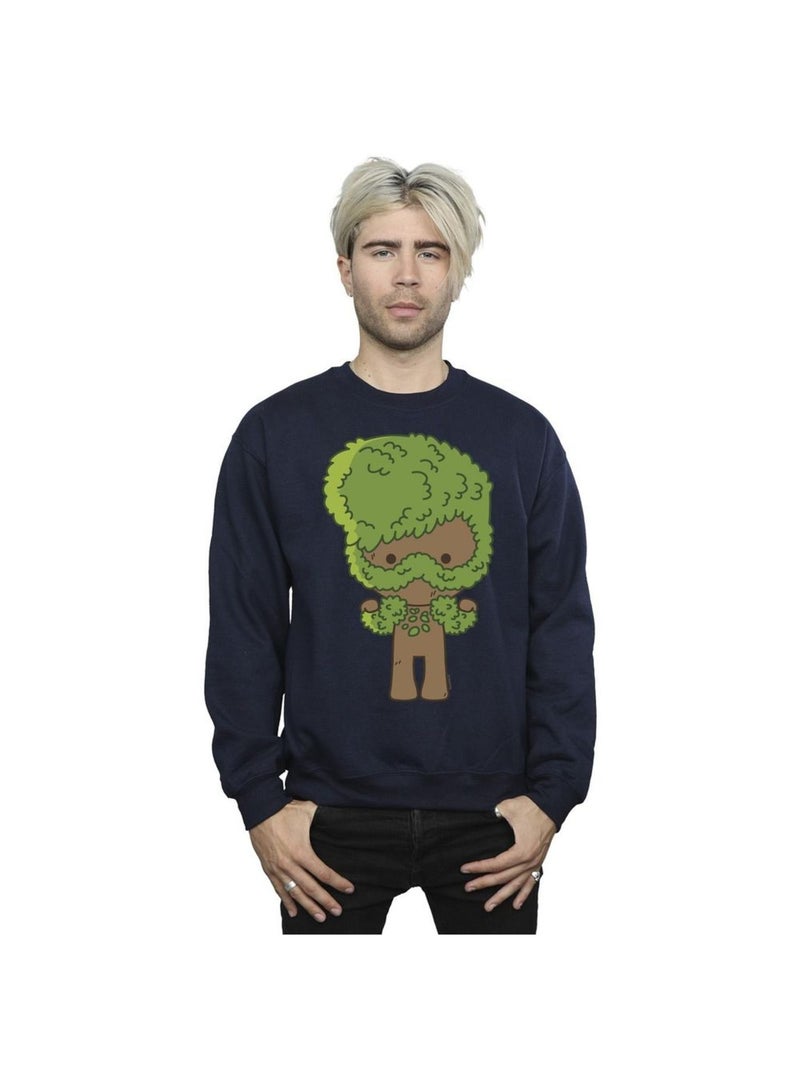 Marvel - Sweat AM GROOT Bleu marine - Kiabi