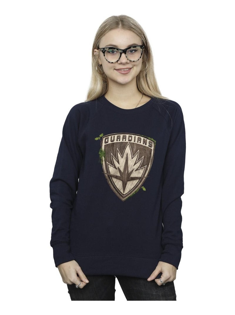 Marvel - Sweat AM GROOT GUARDIAN Bleu marine - Kiabi