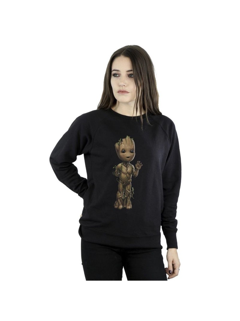 Marvel - Sweat AM GROOT Noir - Kiabi