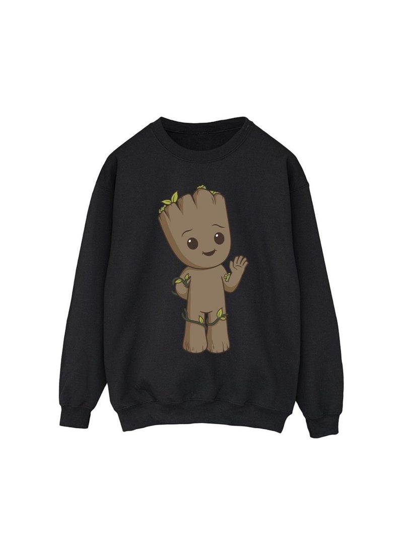 Marvel - Sweat AM GROOT Noir - Kiabi
