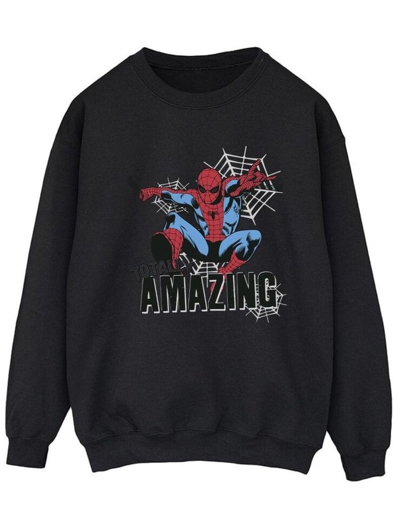 Marvel - Sweat AMAZING Noir - Kiabi