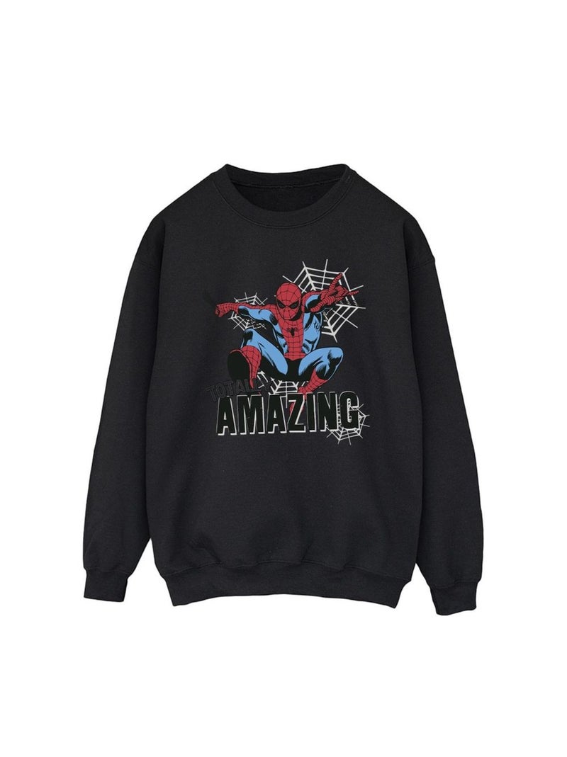 Marvel - Sweat AMAZING Noir - Kiabi