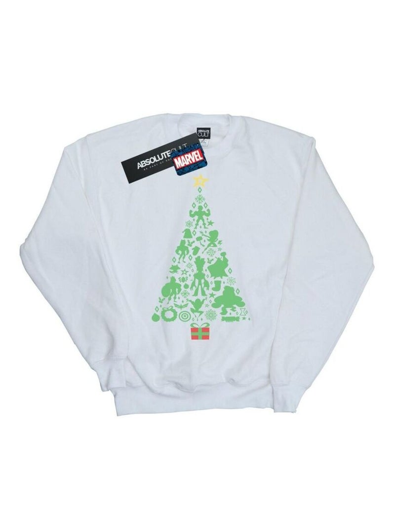 Marvel - Sweat AVENGERS Blanc - Kiabi