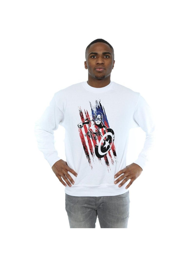 Marvel - Sweat AVENGERS Blanc - Kiabi