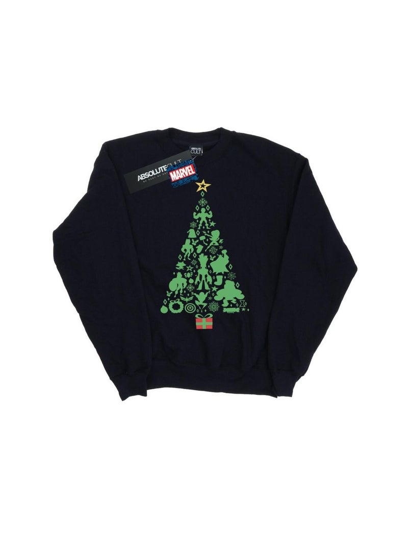 Marvel - Sweat AVENGERS Bleu marine - Kiabi