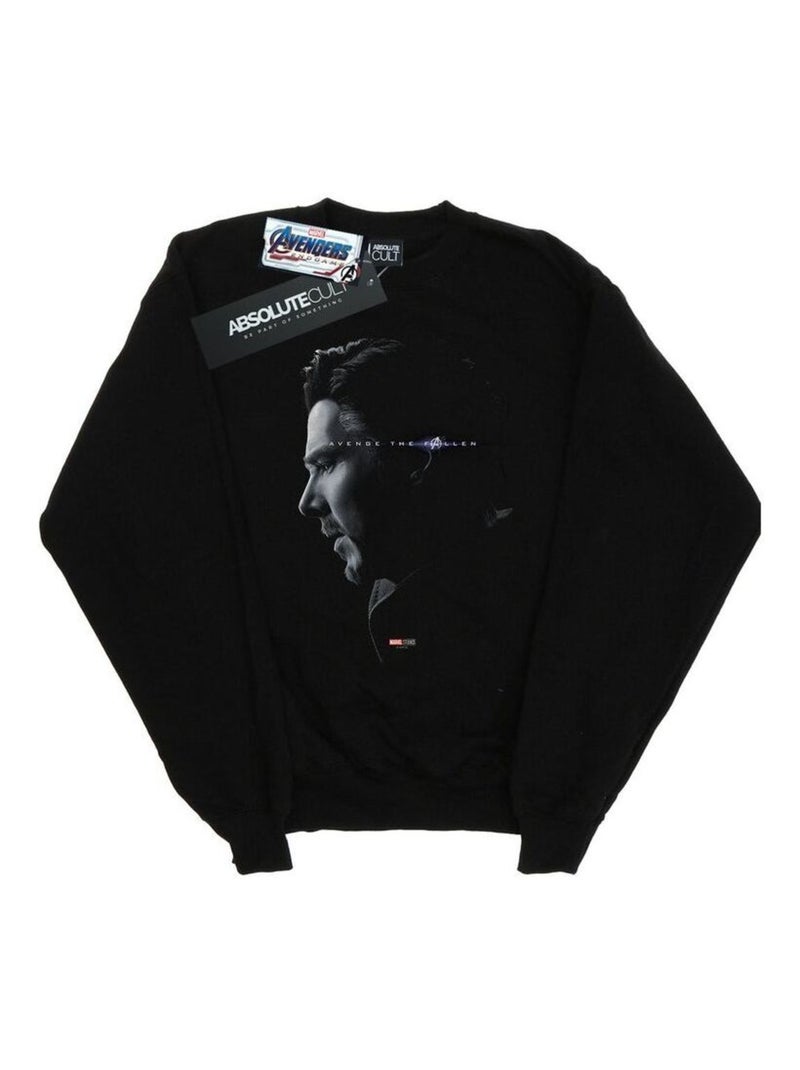 Marvel - Sweat AVENGERS ENDGAME AVENGE THE FALLEN Noir - Kiabi