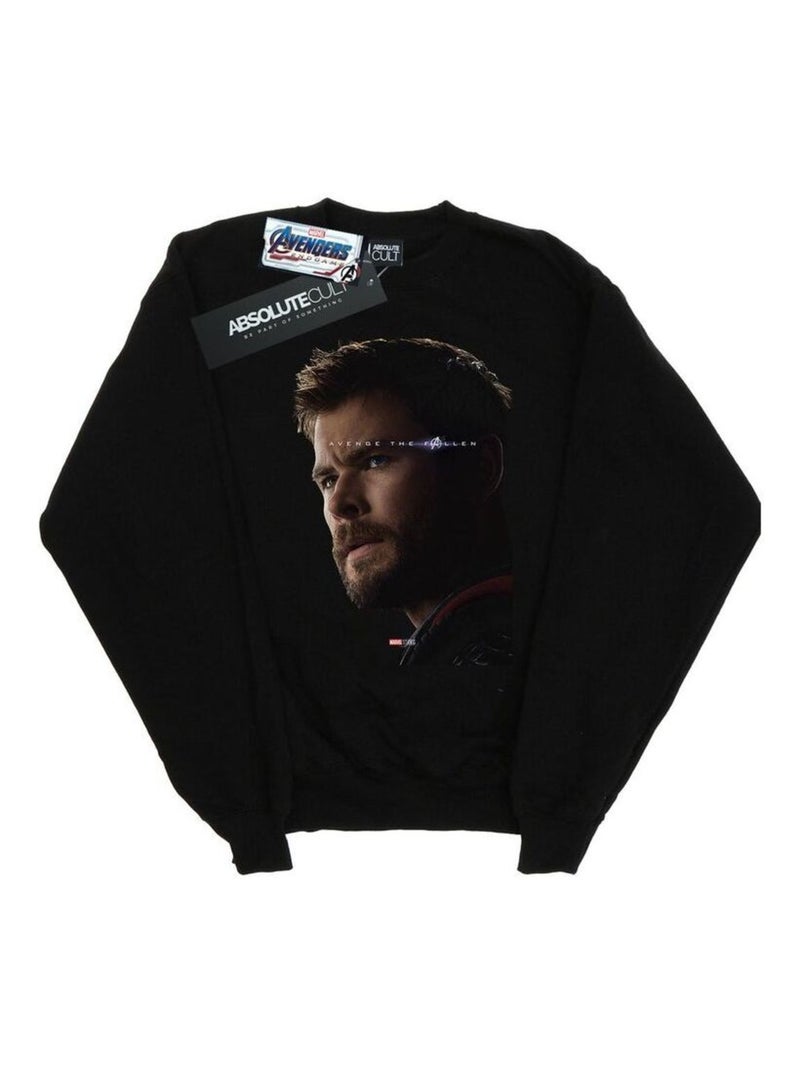 Marvel - Sweat AVENGERS ENDGAME AVENGE THE FALLEN Noir - Kiabi