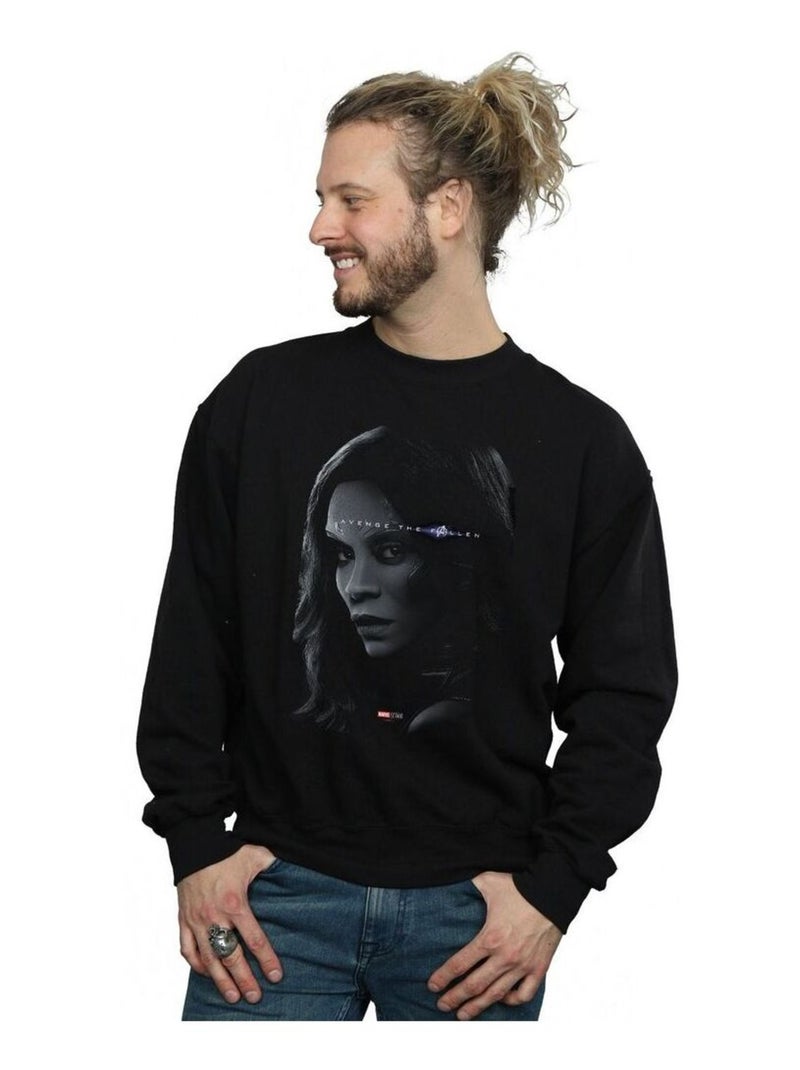 Marvel - Sweat AVENGERS ENDGAME AVENGE THE FALLEN Noir - Kiabi