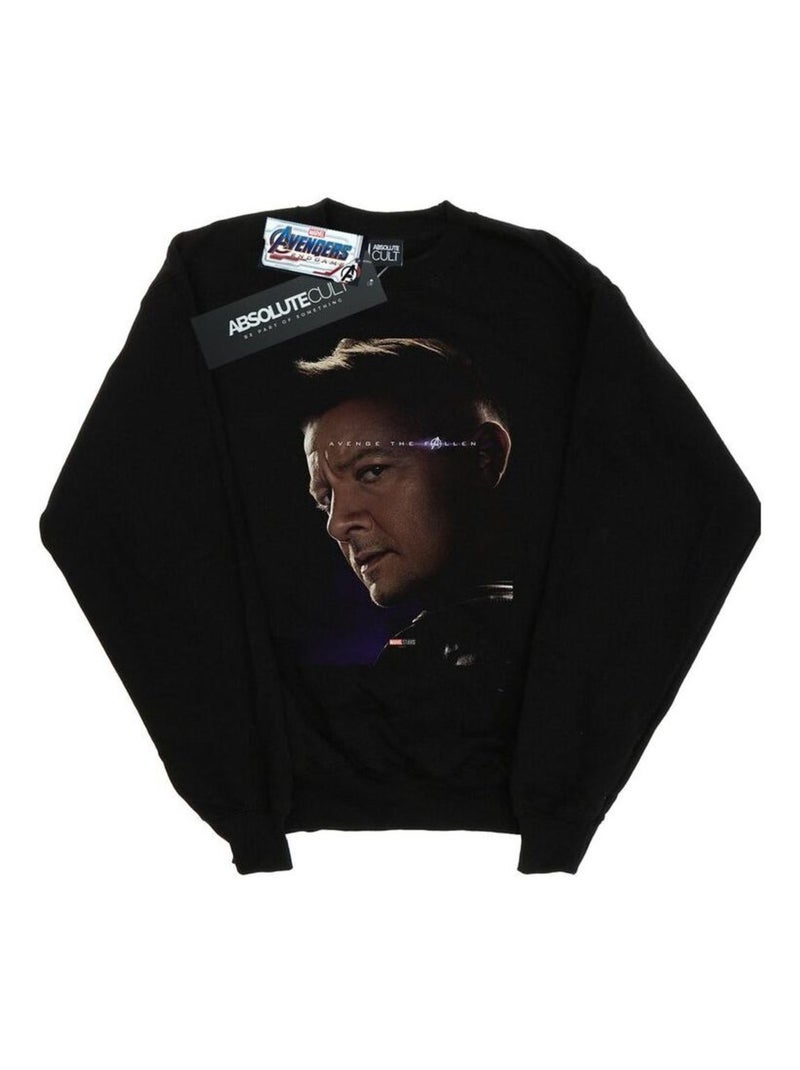 Marvel - Sweat AVENGERS ENDGAME AVENGE THE FALLEN Noir - Kiabi