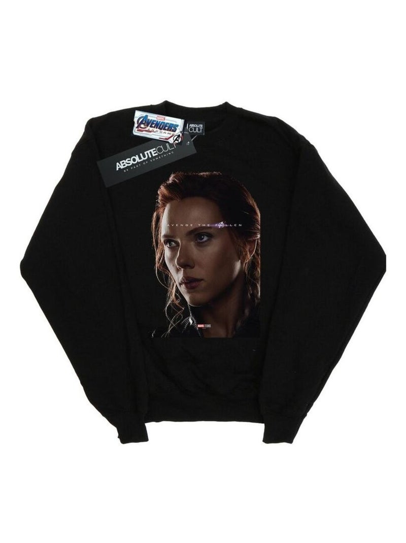 Marvel - Sweat AVENGERS ENDGAME AVENGE THE FALLEN Noir - Kiabi