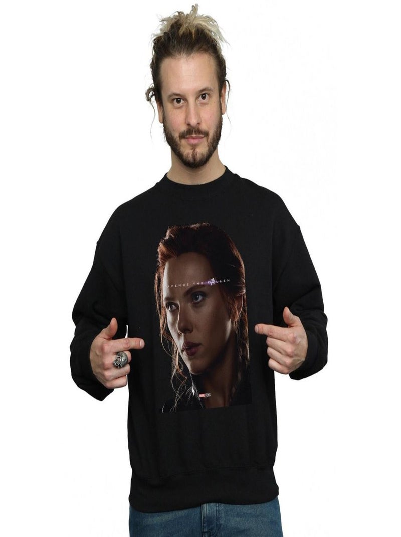 Marvel - Sweat AVENGERS ENDGAME AVENGE THE FALLEN Noir - Kiabi