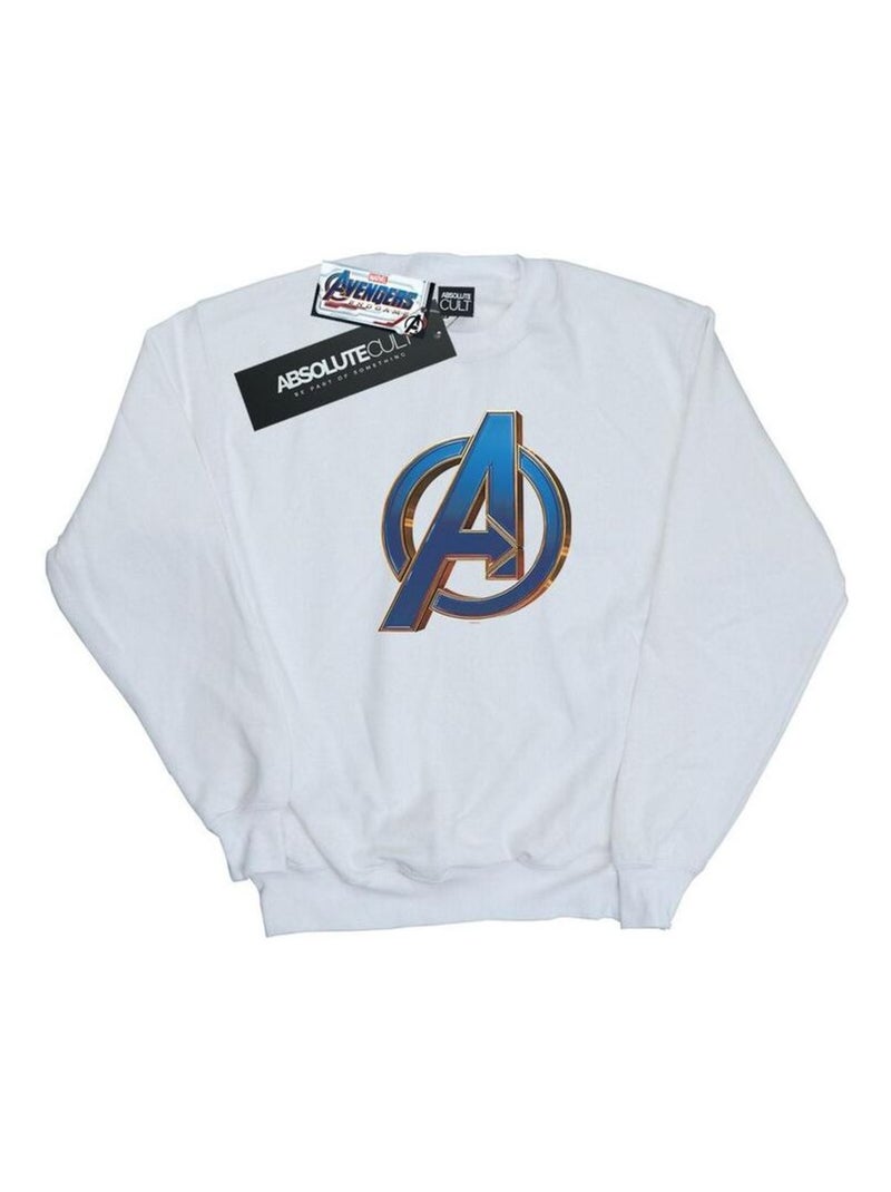 Marvel - Sweat AVENGERS ENDGAME Blanc - Kiabi