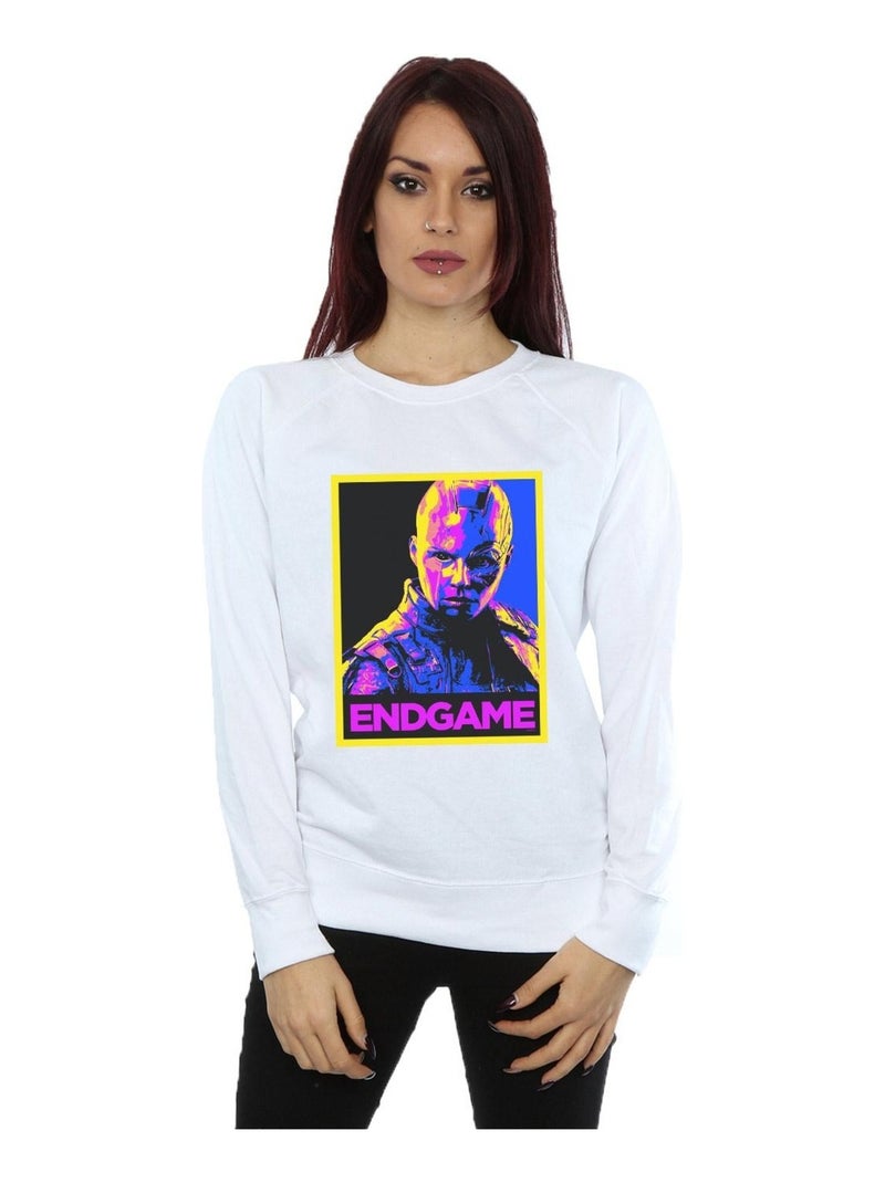 Marvel - Sweat AVENGERS ENDGAME Blanc - Kiabi