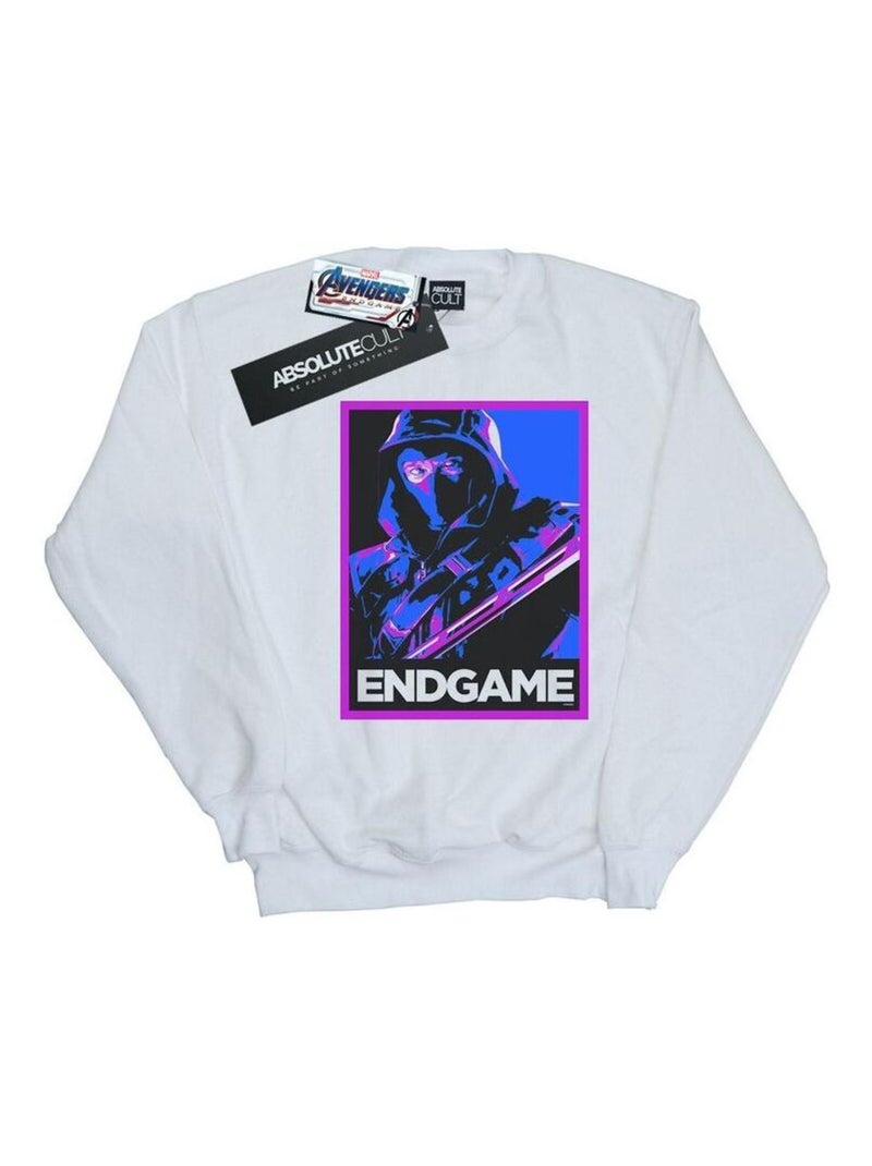 Marvel - Sweat AVENGERS ENDGAME Blanc - Kiabi
