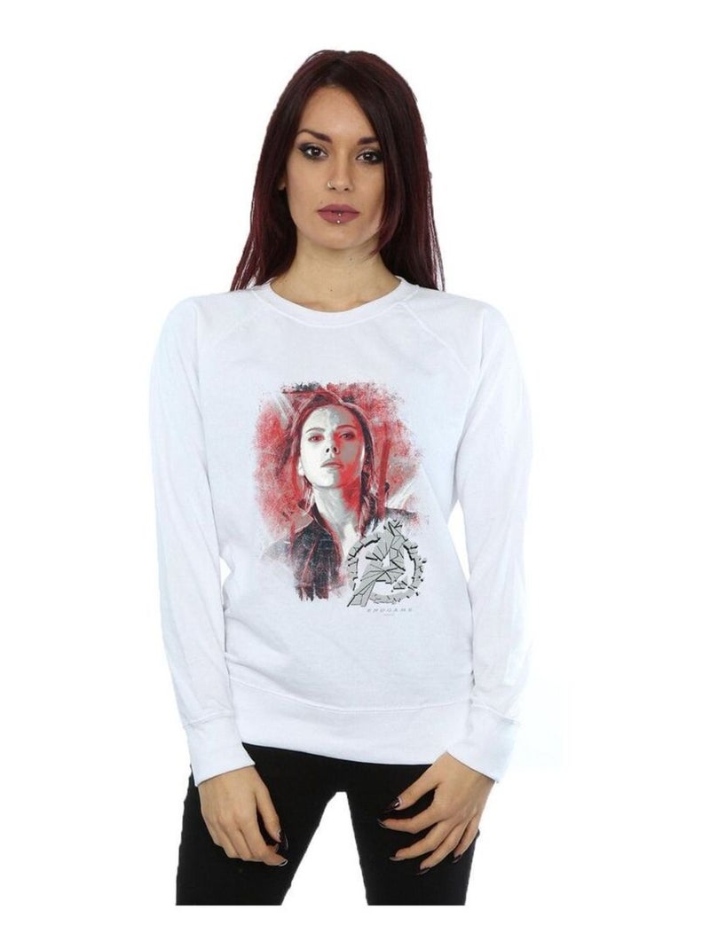 Marvel - Sweat AVENGERS ENDGAME Blanc - Kiabi