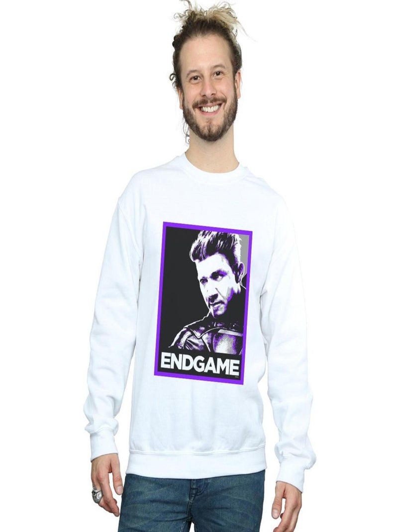 Marvel - Sweat AVENGERS ENDGAME Blanc - Kiabi