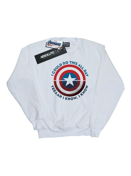 Marvel - Sweat AVENGERS ENDGAME DO THIS ALL DAY - Kiabi Marvel - Sweat AVENGERS ENDGAME DO THIS ALL DAY - Kiabi