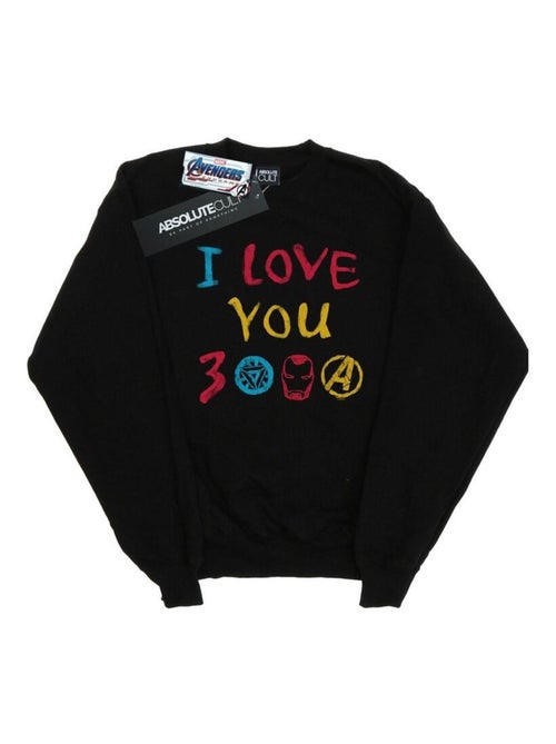 Marvel - Sweat AVENGERS ENDGAME LOVE YOU - Kiabi Marvel - Sweat AVENGERS ENDGAME LOVE YOU - Kiabi