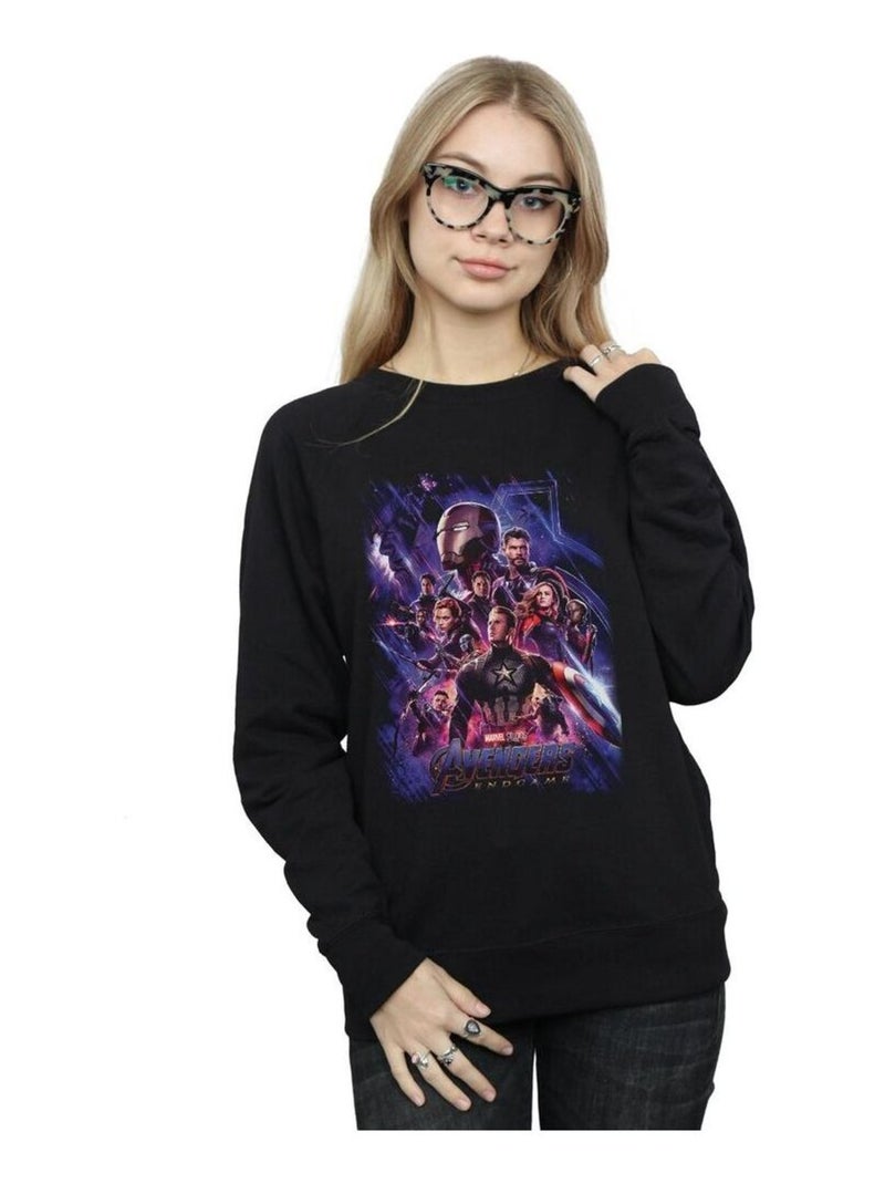 Marvel - Sweat AVENGERS ENDGAME Noir - Kiabi