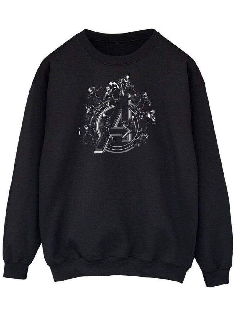 Marvel - Sweat AVENGERS ENDGAME Noir - Kiabi