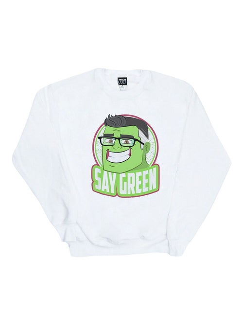 Marvel - Sweat AVENGERS ENDGAME SAY GREEN - Kiabi Marvel - Sweat AVENGERS ENDGAME SAY GREEN - Kiabi