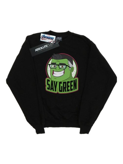 Marvel - Sweat AVENGERS ENDGAME SAY GREEN - Kiabi