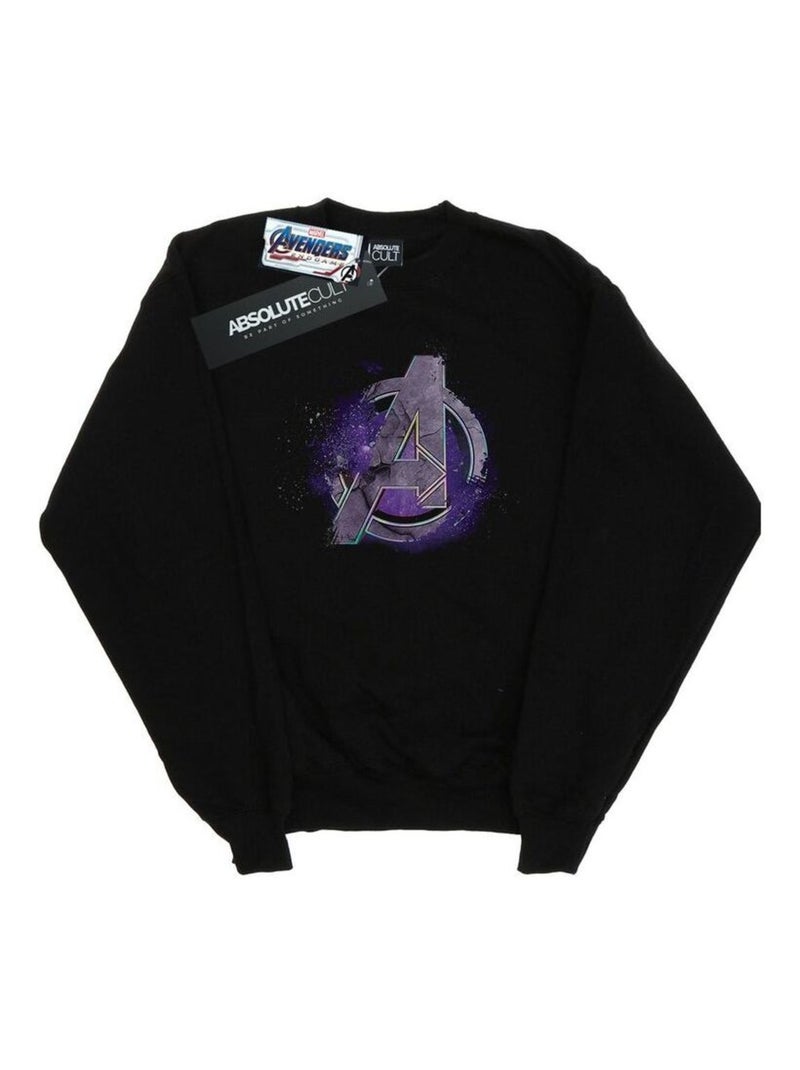 Marvel - Sweat AVENGERS ENDGAME SPACE Noir - Kiabi