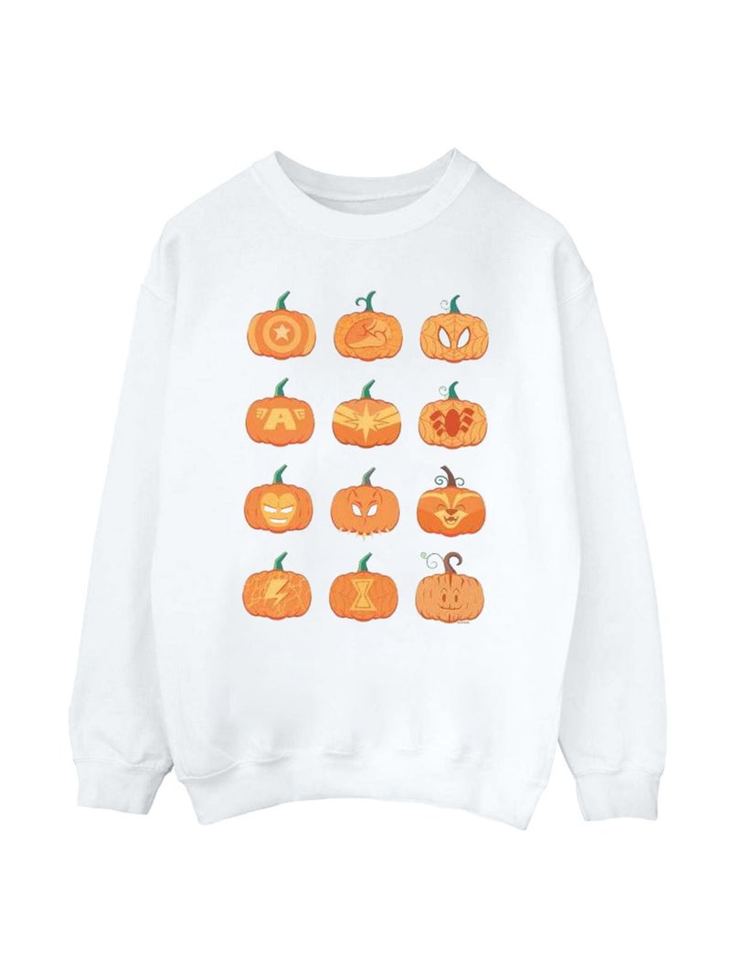 Marvel - Sweat AVENGERS HALLOWEEN Blanc - Kiabi