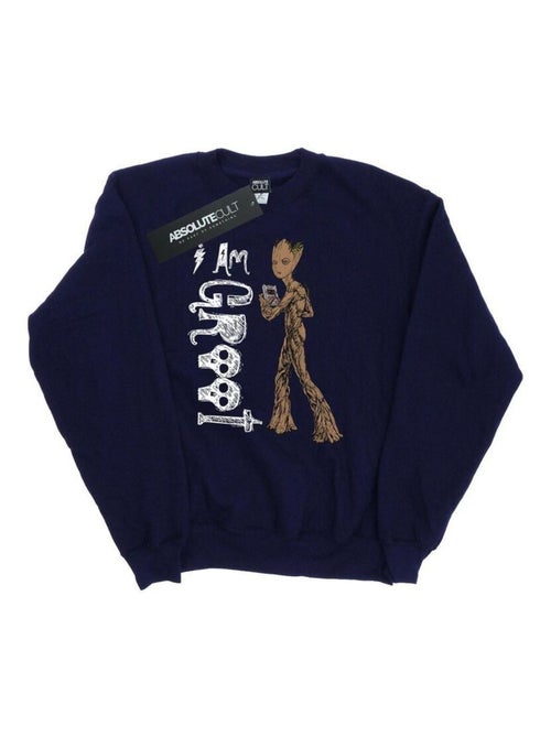 Marvel - Sweat AVENGERS INFINITY WAR AM TEENAGE GROOT - Kiabi