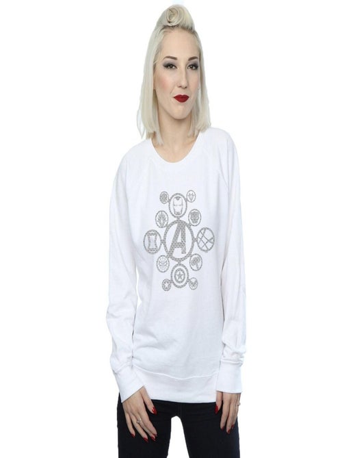 Marvel - Sweat AVENGERS INFINITY WAR - Kiabi