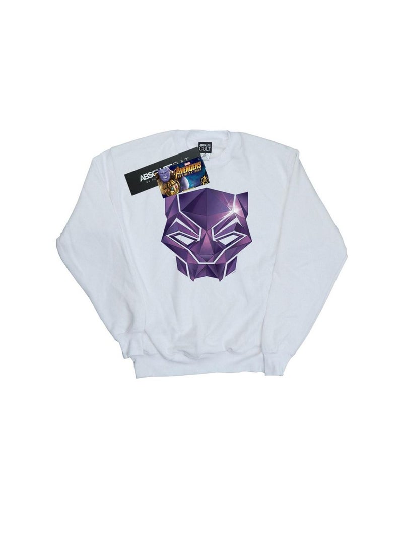 Marvel - Sweat AVENGERS INFINITY WAR Blanc - Kiabi