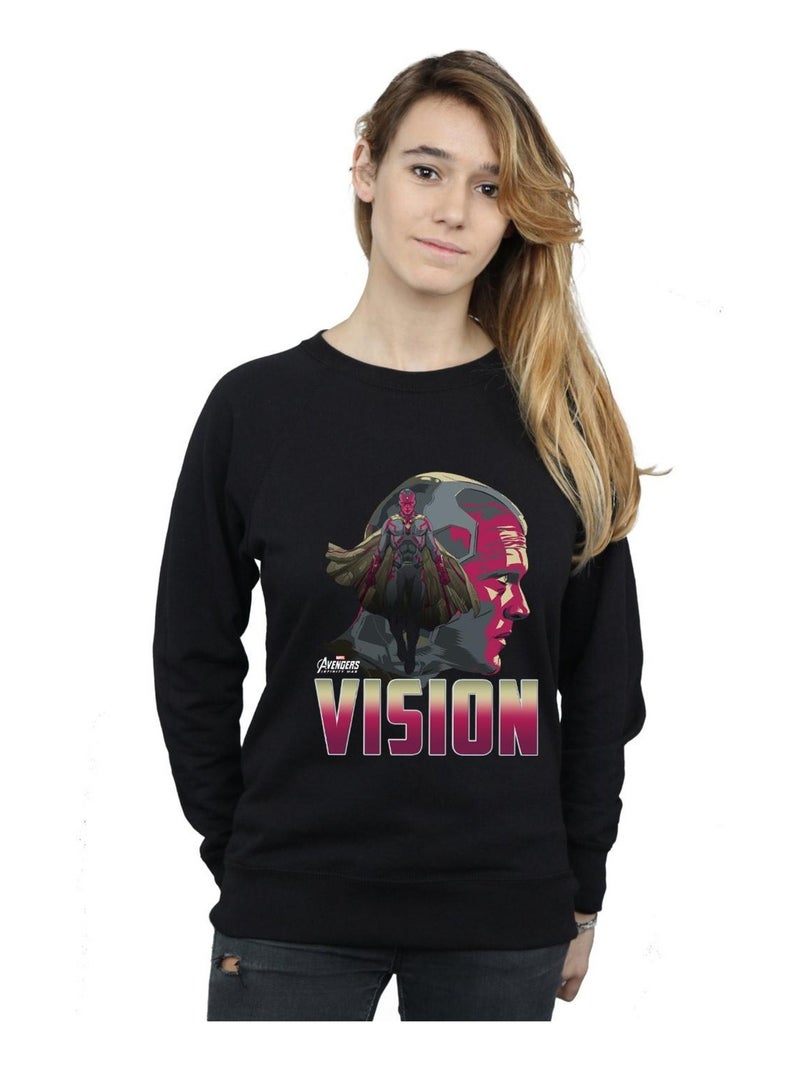 Marvel - Sweat AVENGERS INFINITY WAR Noir - Kiabi