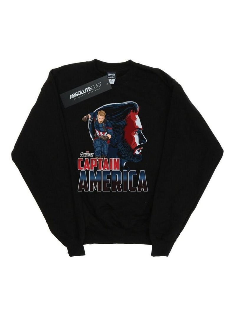 Marvel - Sweat AVENGERS INFINITY WAR Noir - Kiabi