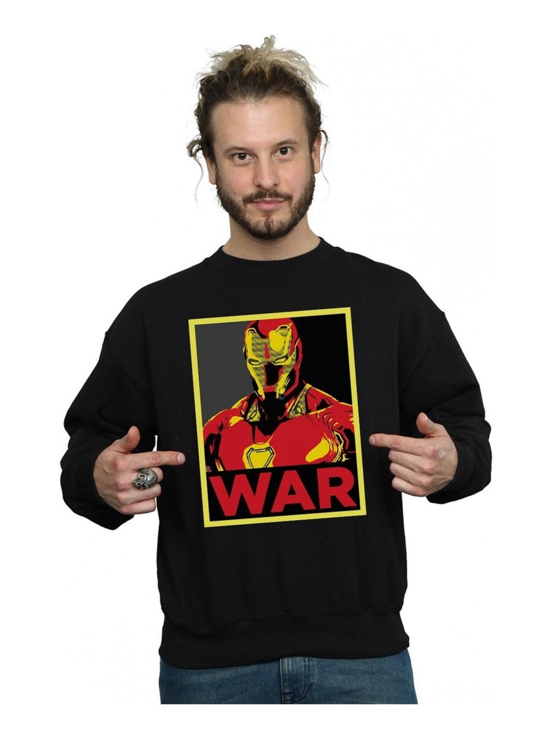 Marvel - Sweat AVENGERS INFINITY WAR Noir - Kiabi