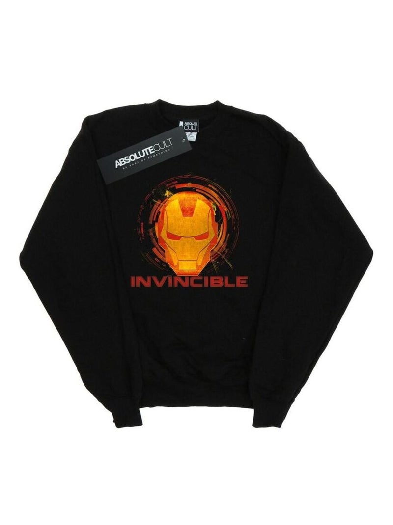 Marvel - Sweat AVENGERS INVINCIBLE Noir - Kiabi