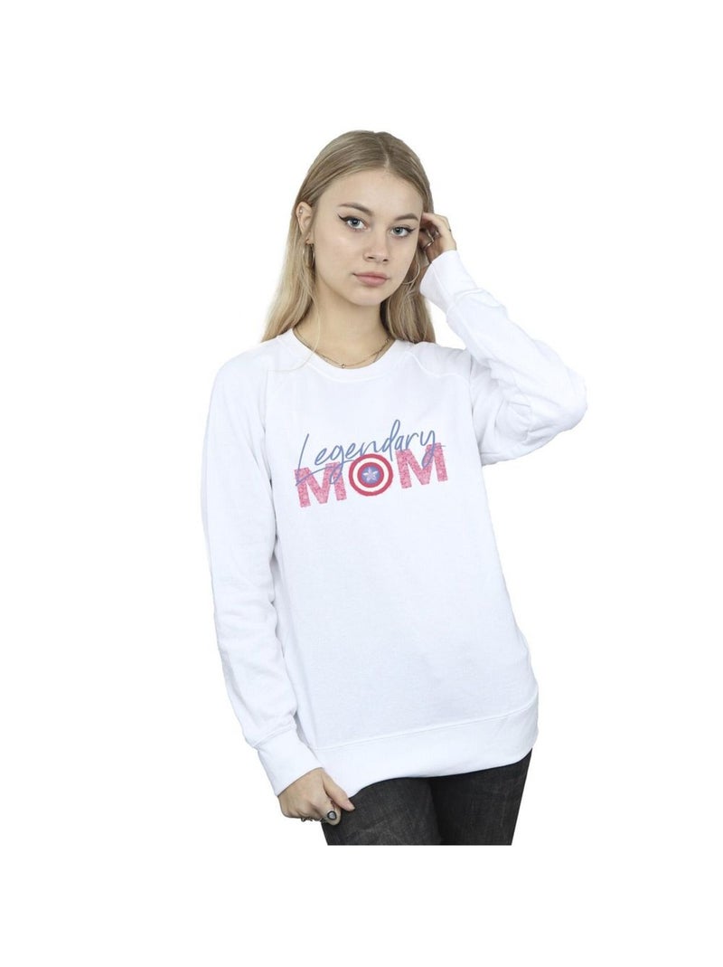 Marvel - Sweat AVENGERS MUM Blanc - Kiabi