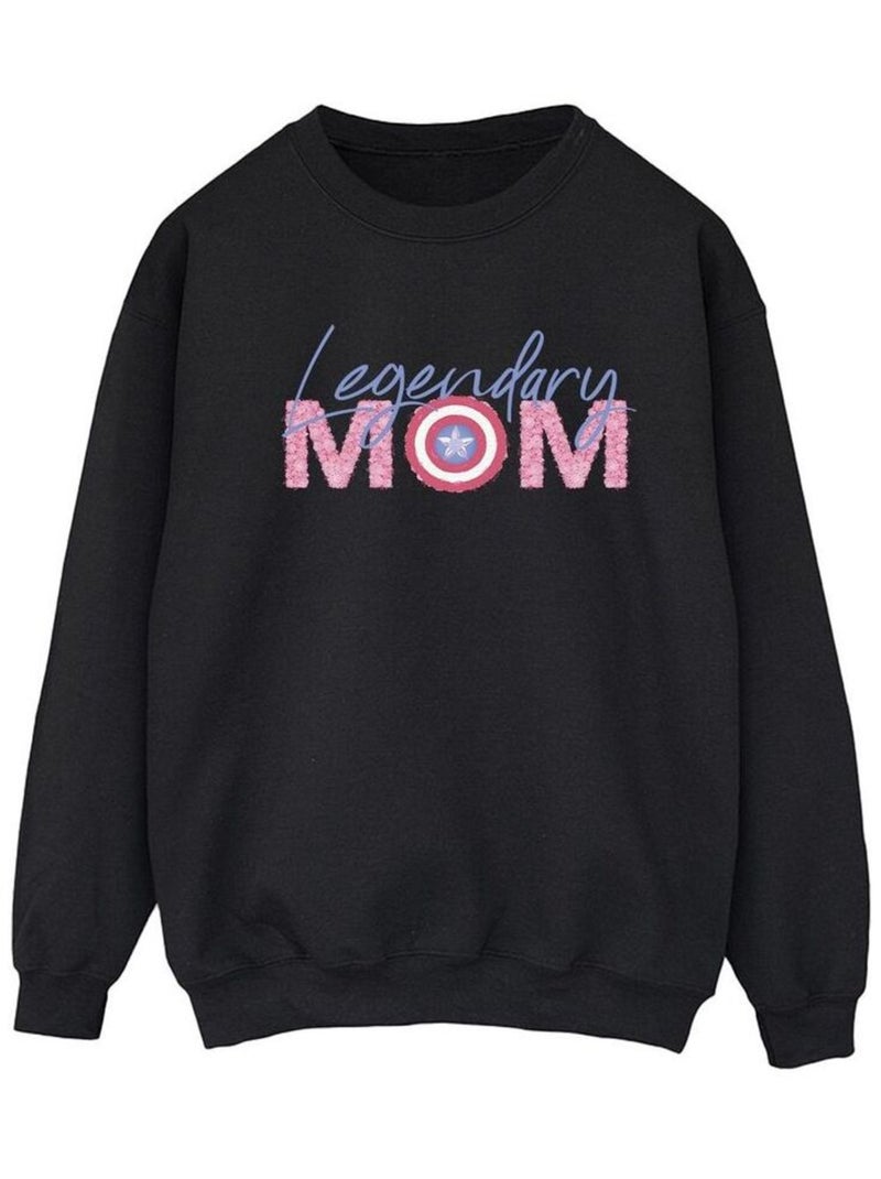 Marvel - Sweat AVENGERS MUM Noir - Kiabi