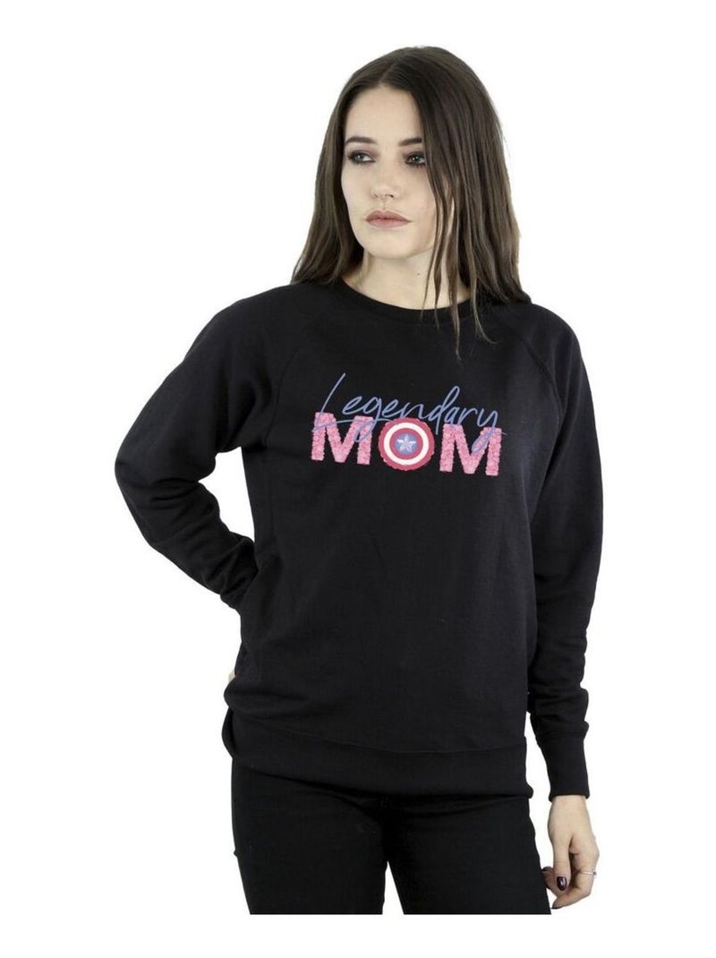 Marvel - Sweat AVENGERS MUM Noir - Kiabi