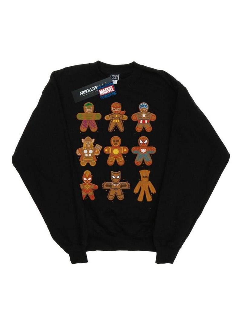 Marvel - Sweat AVENGERS Noir - Kiabi