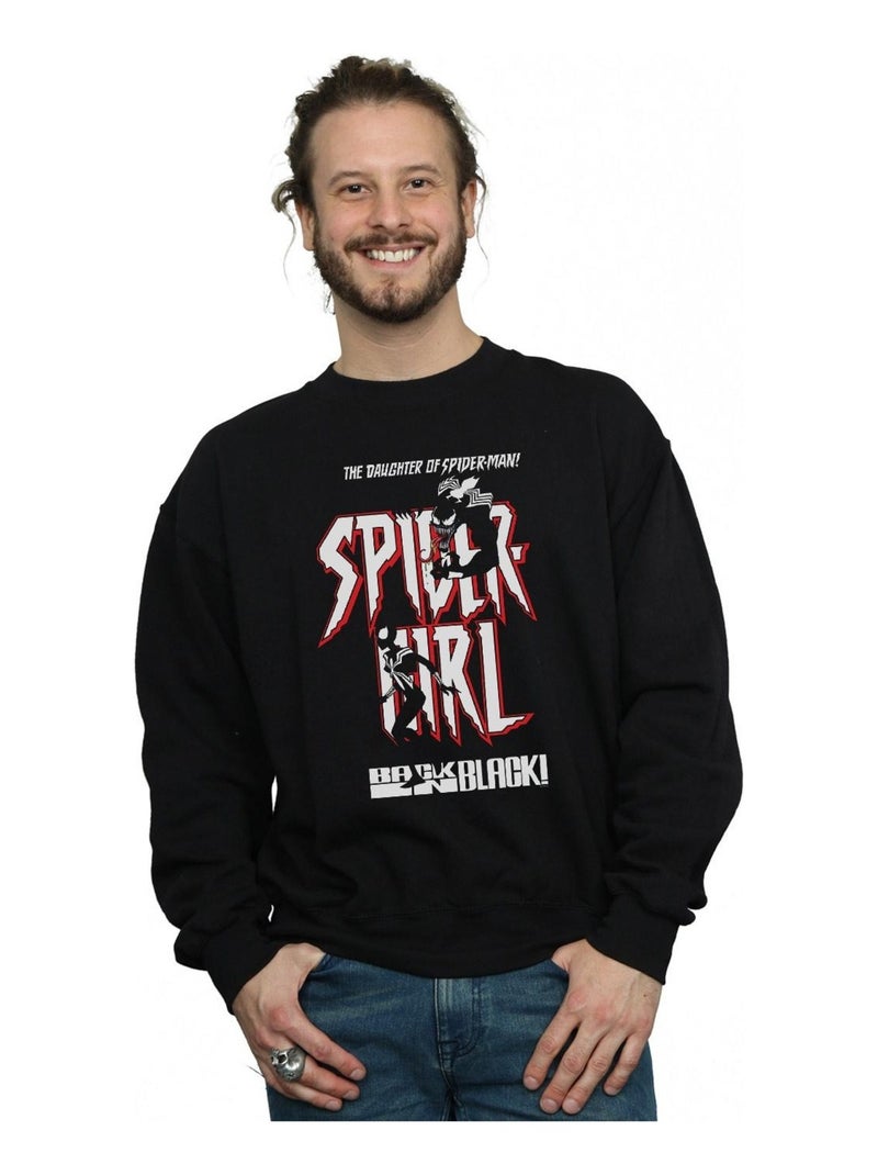 Marvel - Sweat BACK IN BLACK Noir - Kiabi