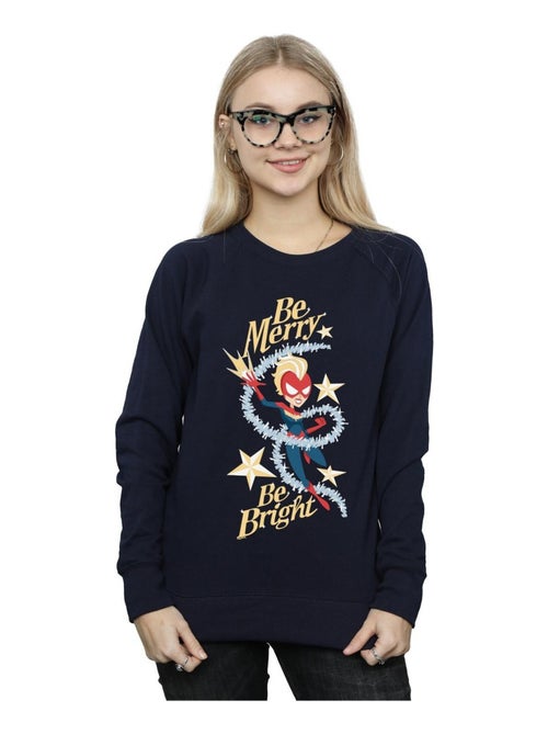 Marvel - Sweat BE MERRY BE BRIGHT - Kiabi