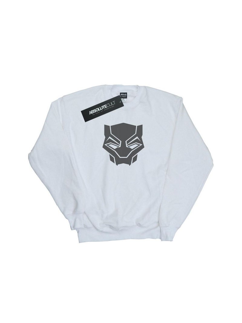 Marvel - Sweat BLACK ON BLACK Blanc - Kiabi