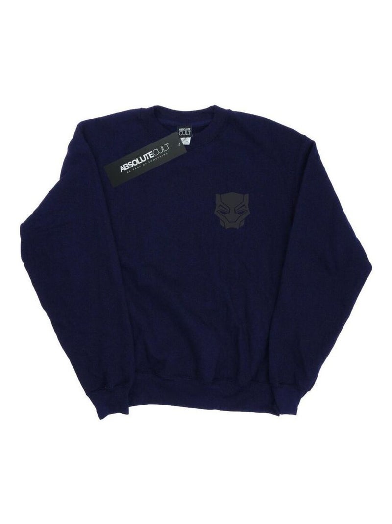 Marvel - Sweat BLACK ON BLACK Bleu marine - Kiabi