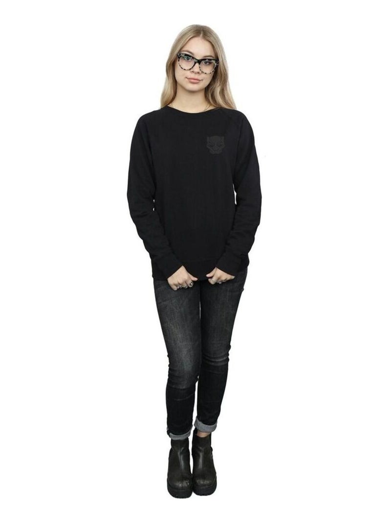 Marvel - Sweat BLACK ON BLACK Noir - Kiabi