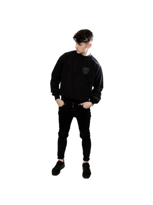 Marvel - Sweat BLACK ON BLACK - Kiabi