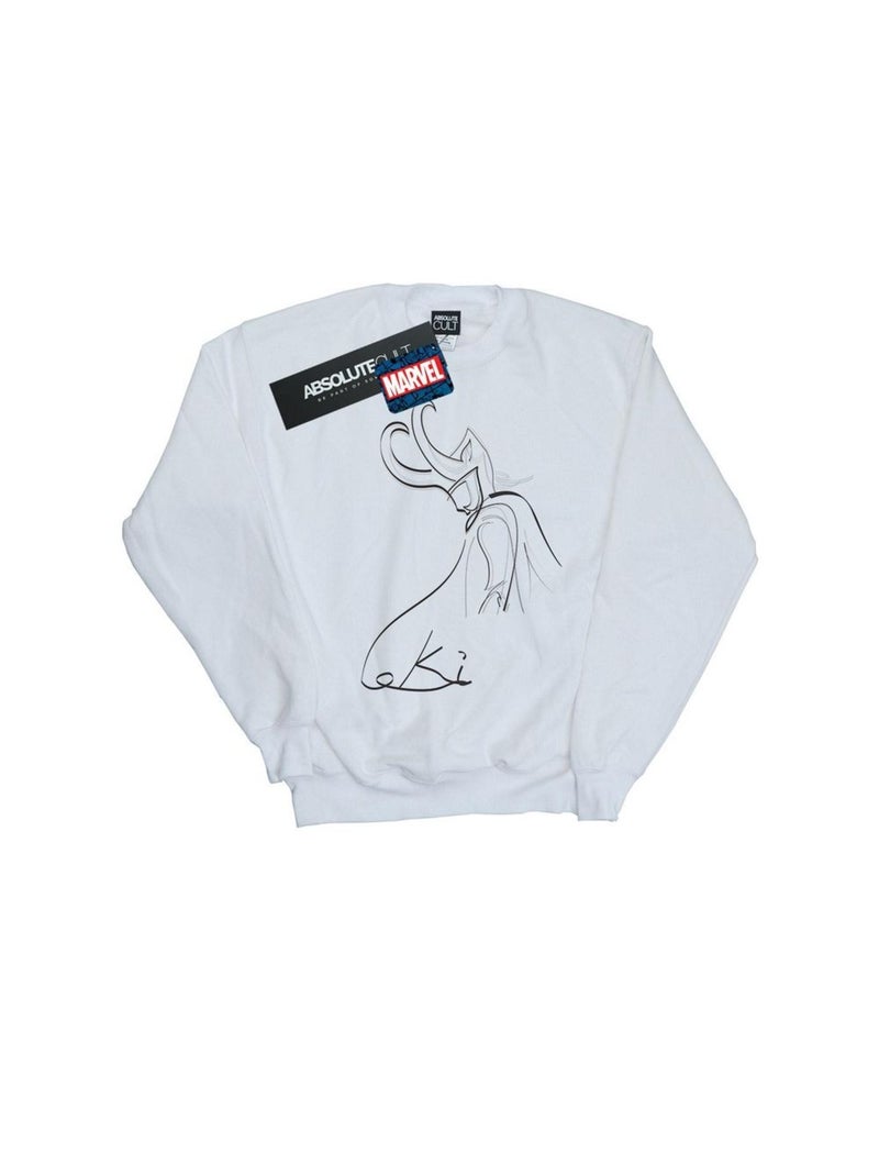 Marvel - Sweat Blanc - Kiabi