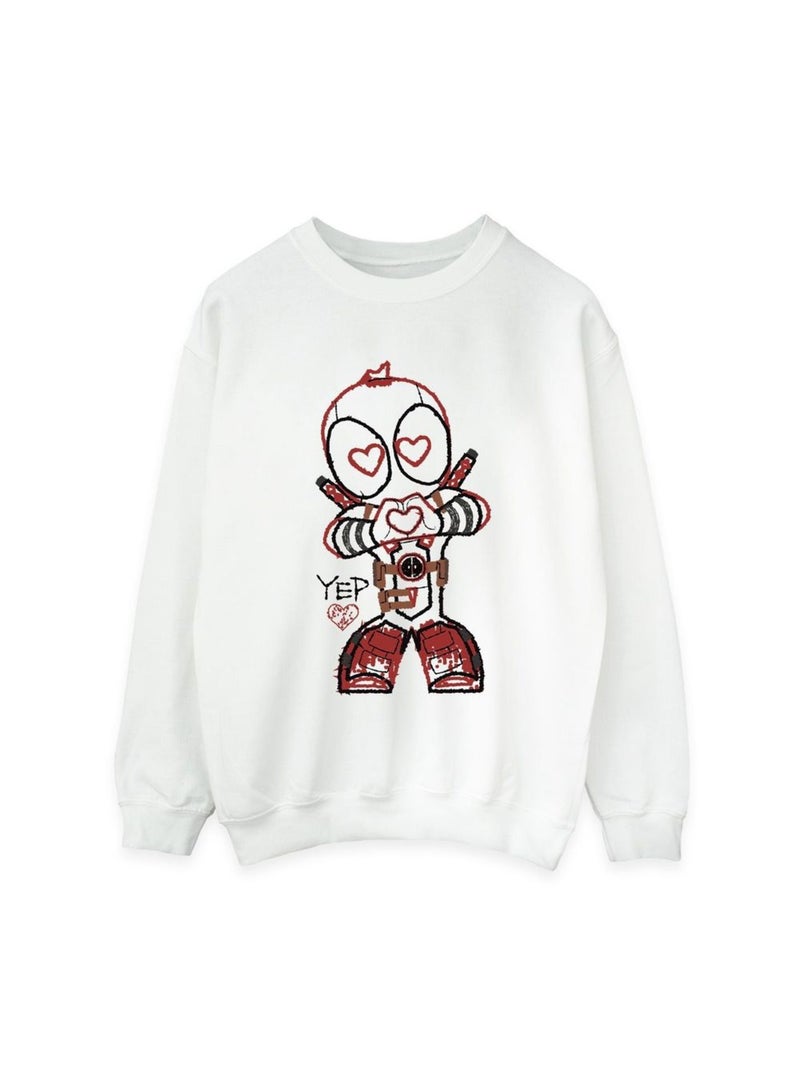 Marvel - Sweat Blanc - Kiabi
