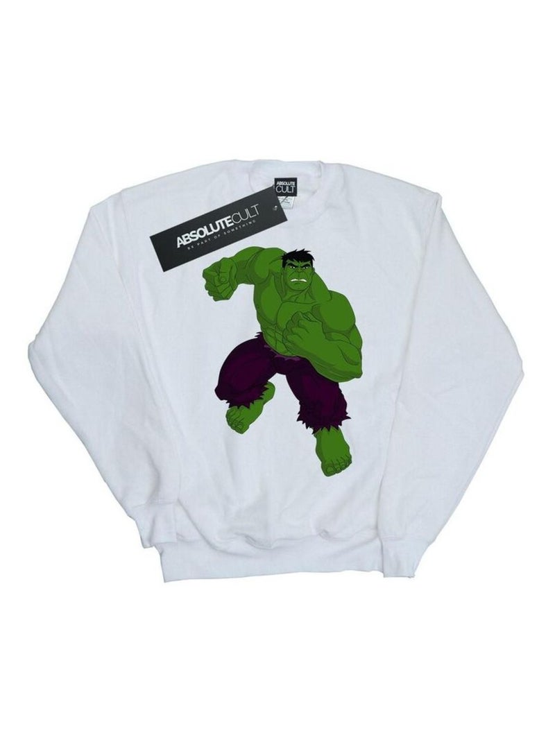 Marvel - Sweat Blanc - Kiabi