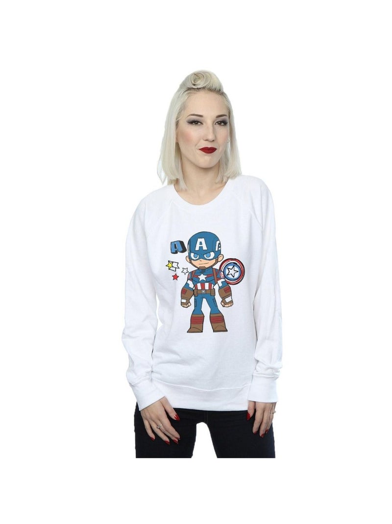 Marvel - Sweat Blanc - Kiabi
